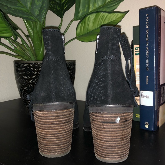 Lucky Brand Black Ramses Suede Bootie - Picture 2 of 5